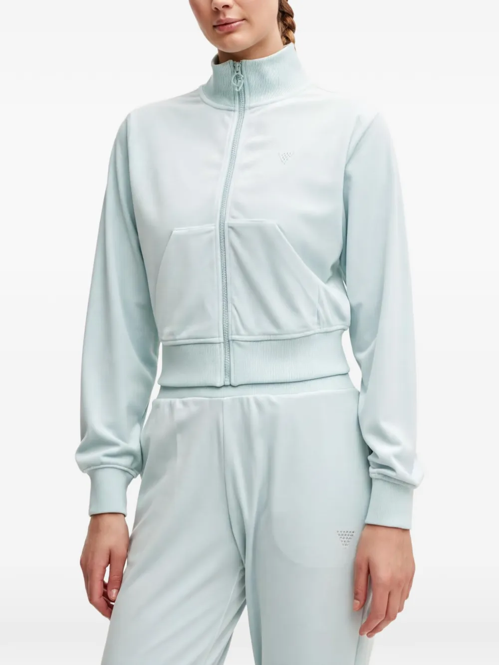 GUESS USA zip-up sweatshirt - Blu