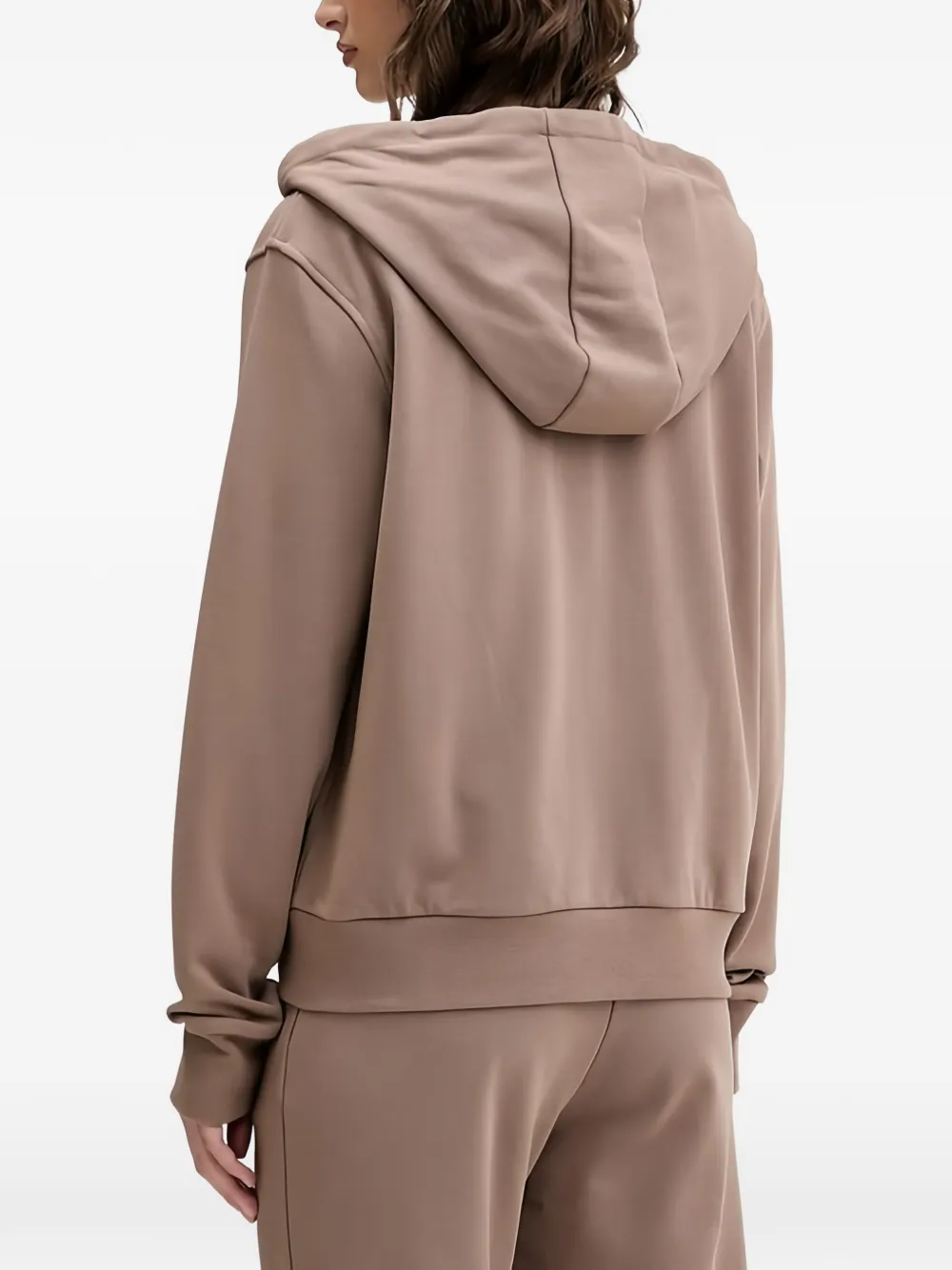 GUESS USA Sofia hoodie met rits Bruin