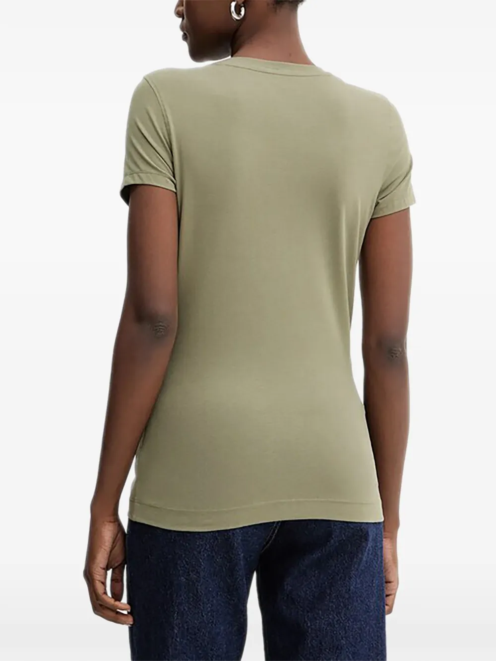 GUESS USA T-shirt verfraaid met logo Groen