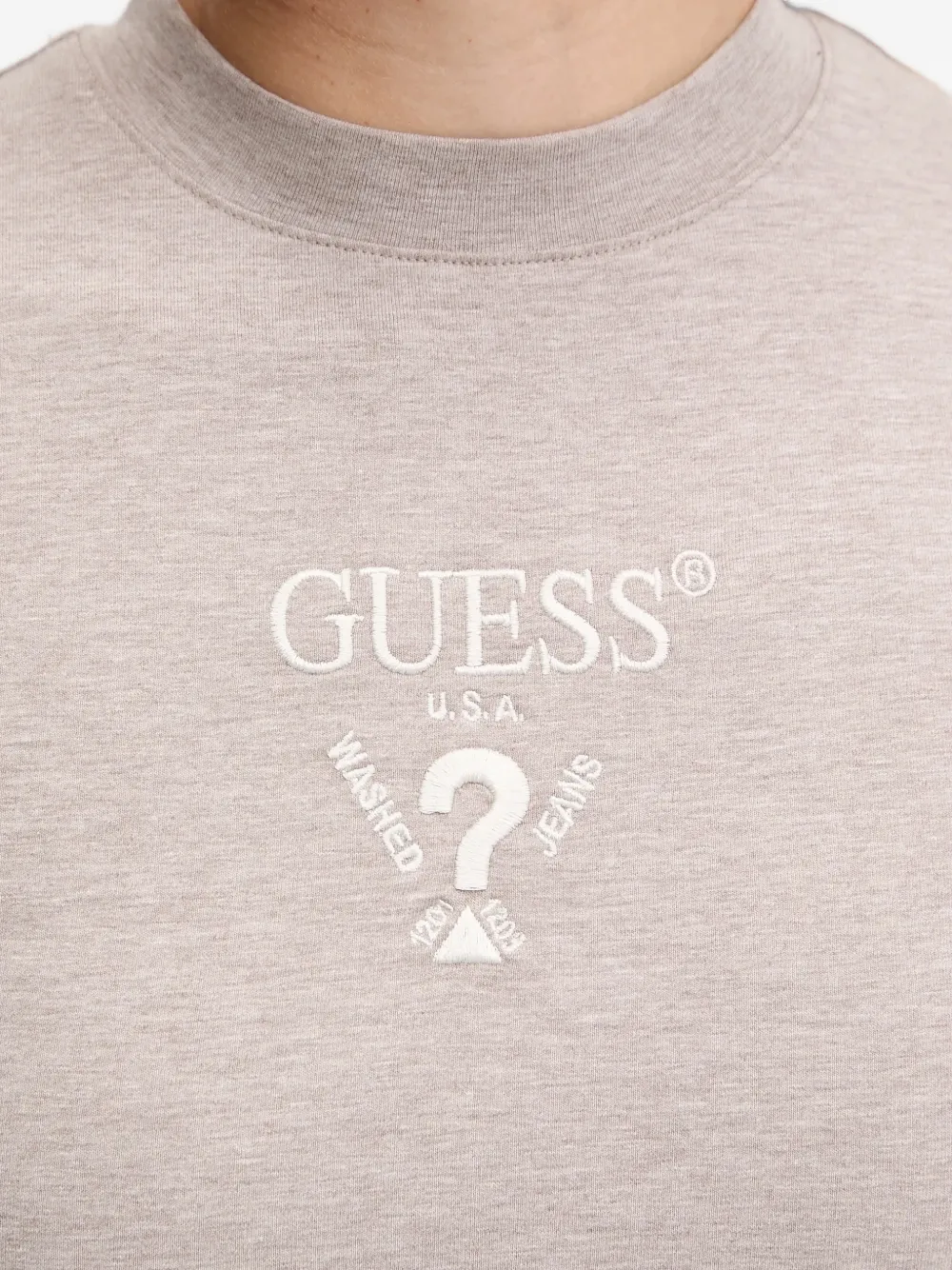GUESS USA Jurk met korte mouwen Beige