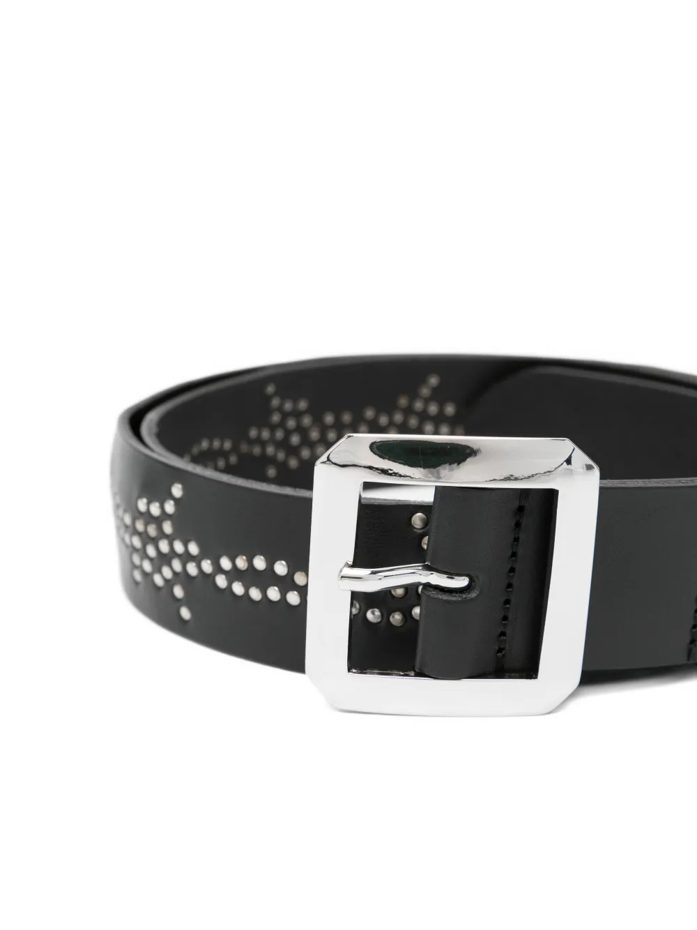 Htc Los Angeles Riem met studs Zwart
