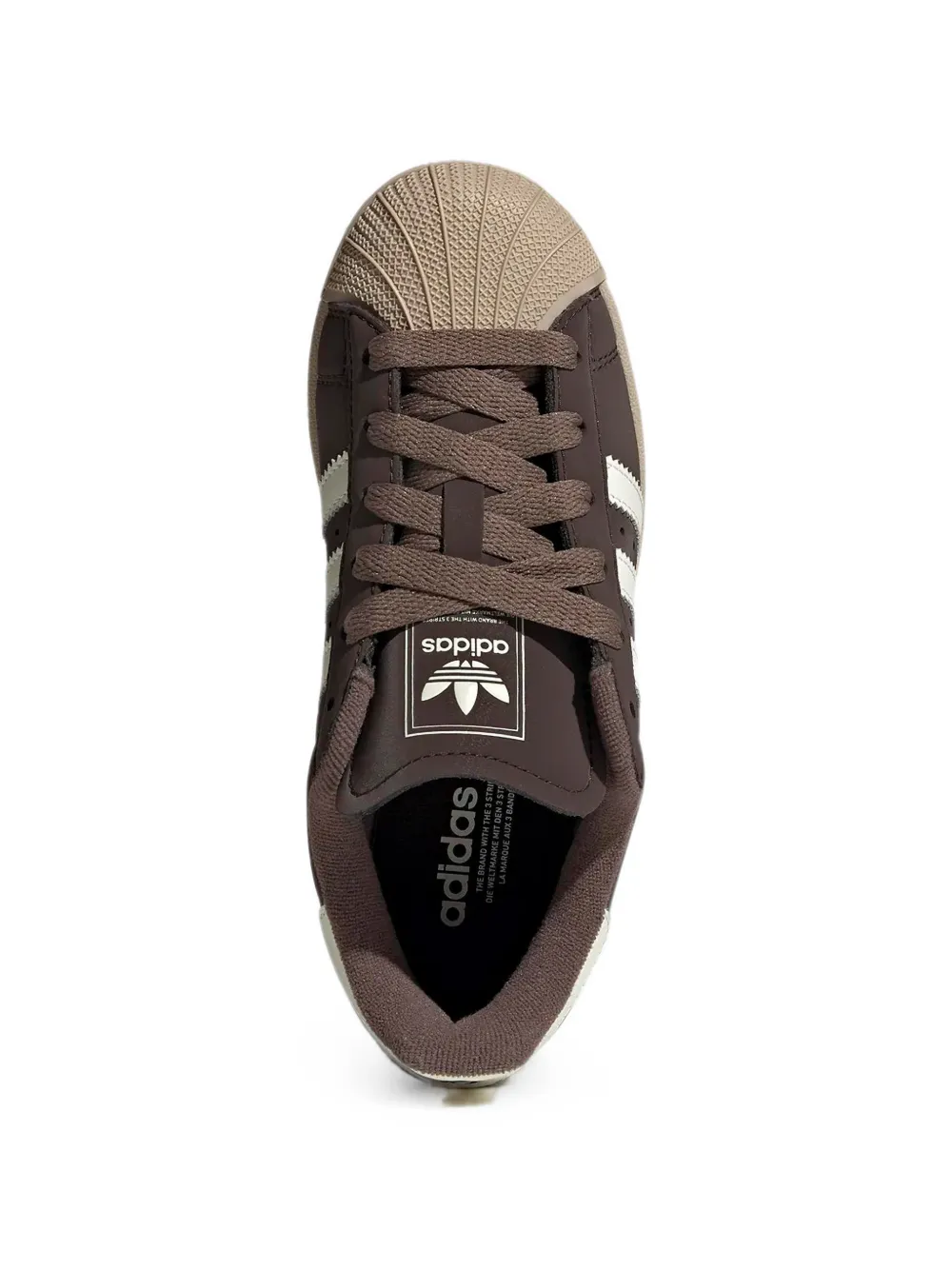 adidas Kids Superstar II shell-toe sneakers Bruin