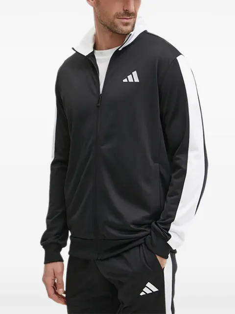 adidas stripe-logo tracksuit