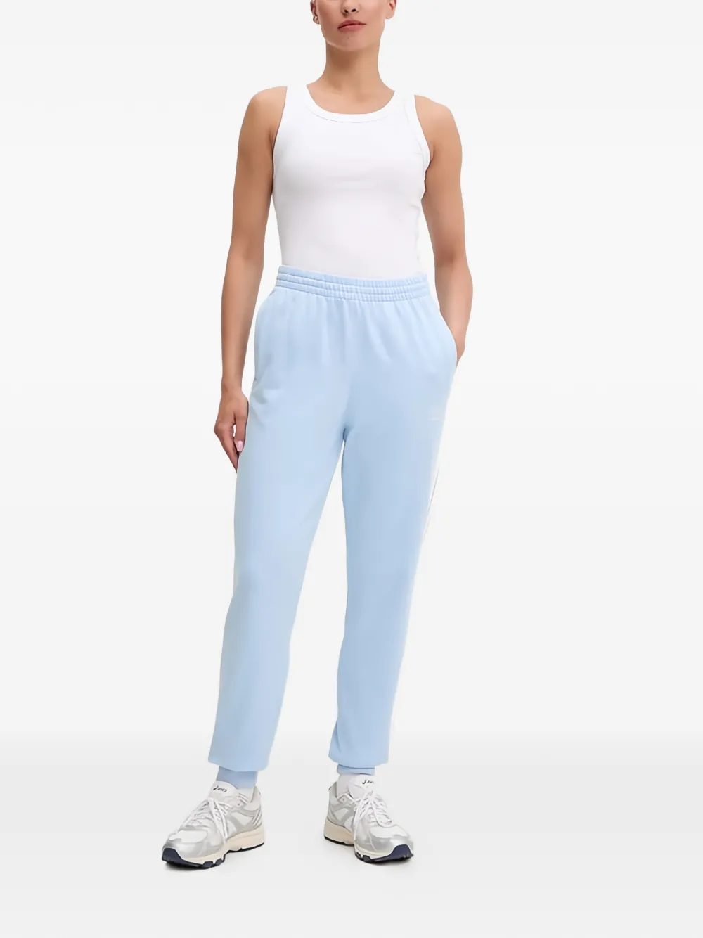adidas Trainingsbroek met zijstreep Blauw