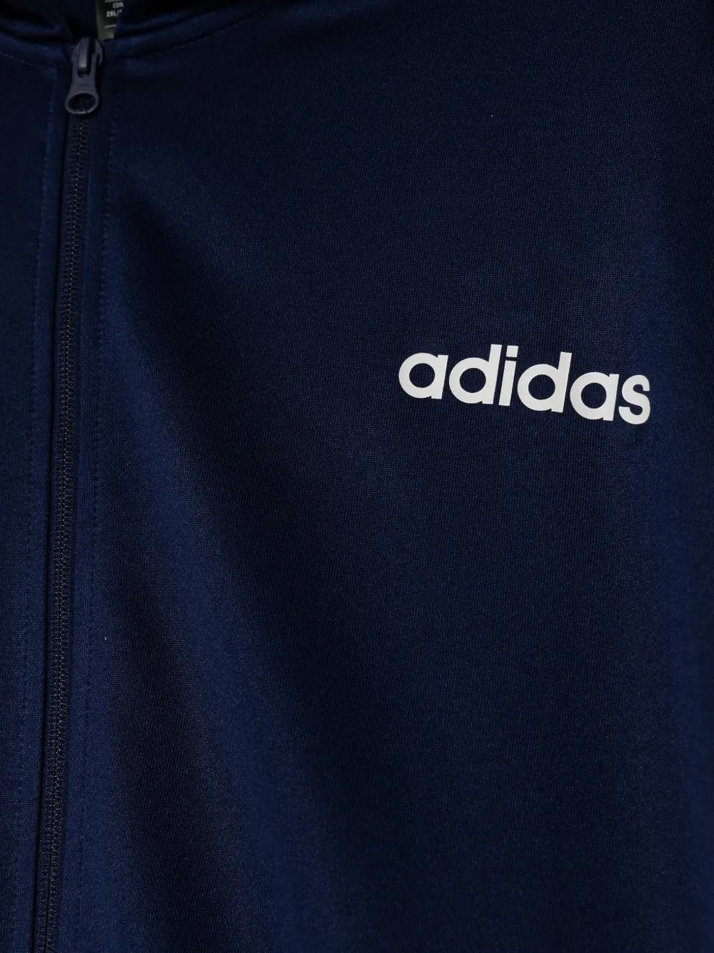 adidas hooded tracksuit Blauw