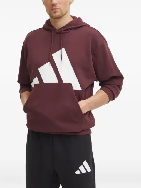 adidas logo-print hoodie