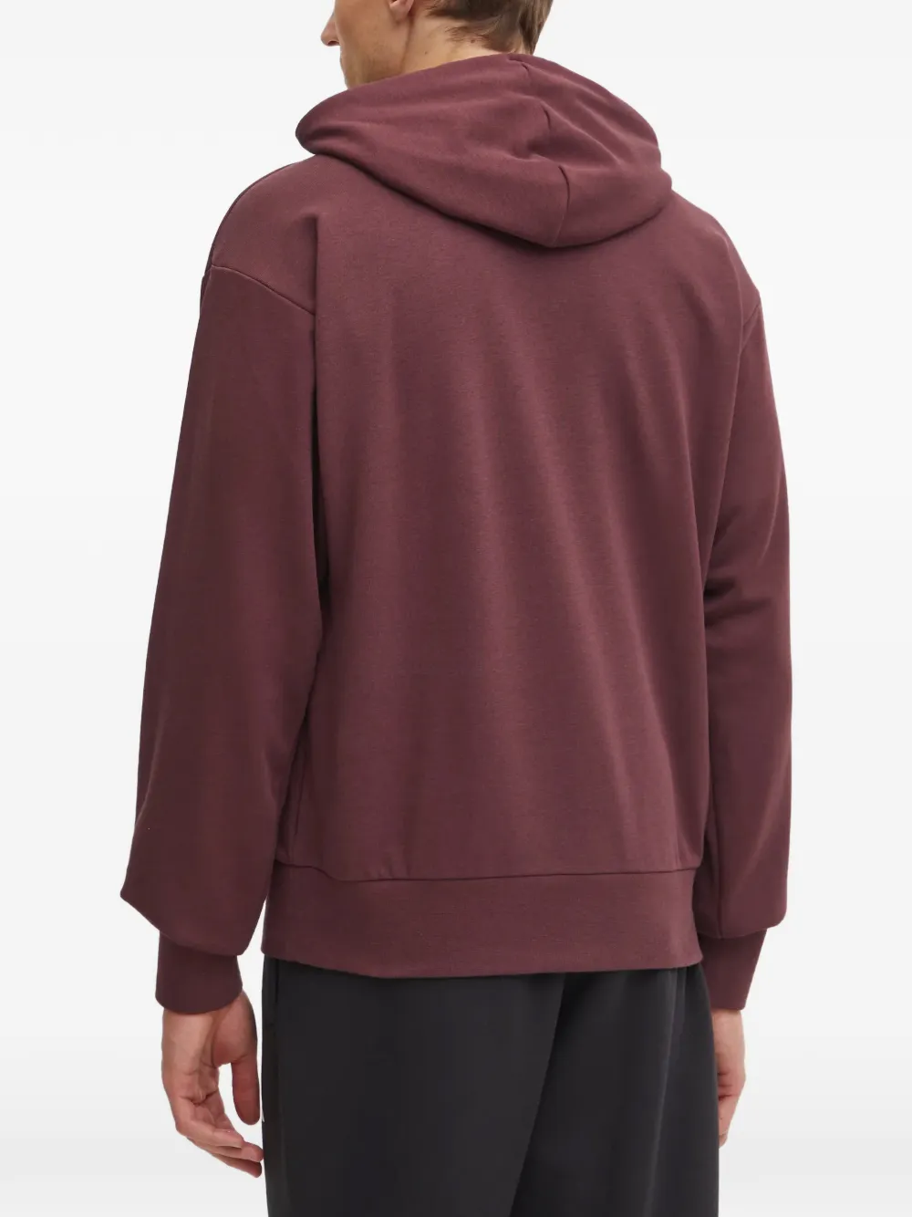 adidas Hoodie met logoprint Rood