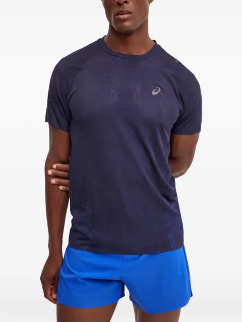 ASICS perforated-detail raglan-sleeve T-shirt