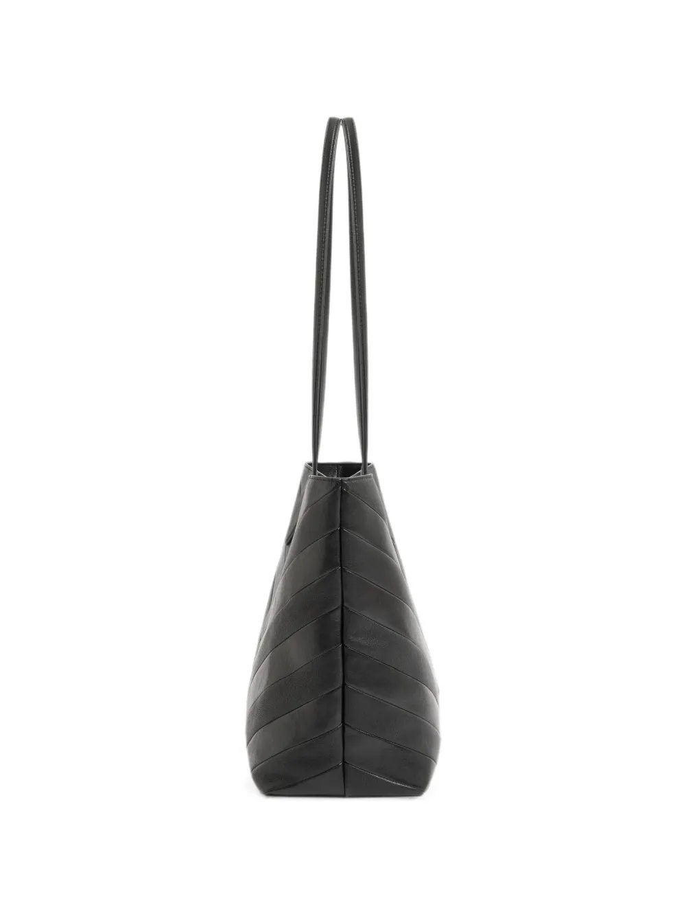 Valentino Garavani Jean medium shopper van nappa met chevron motief Zwart