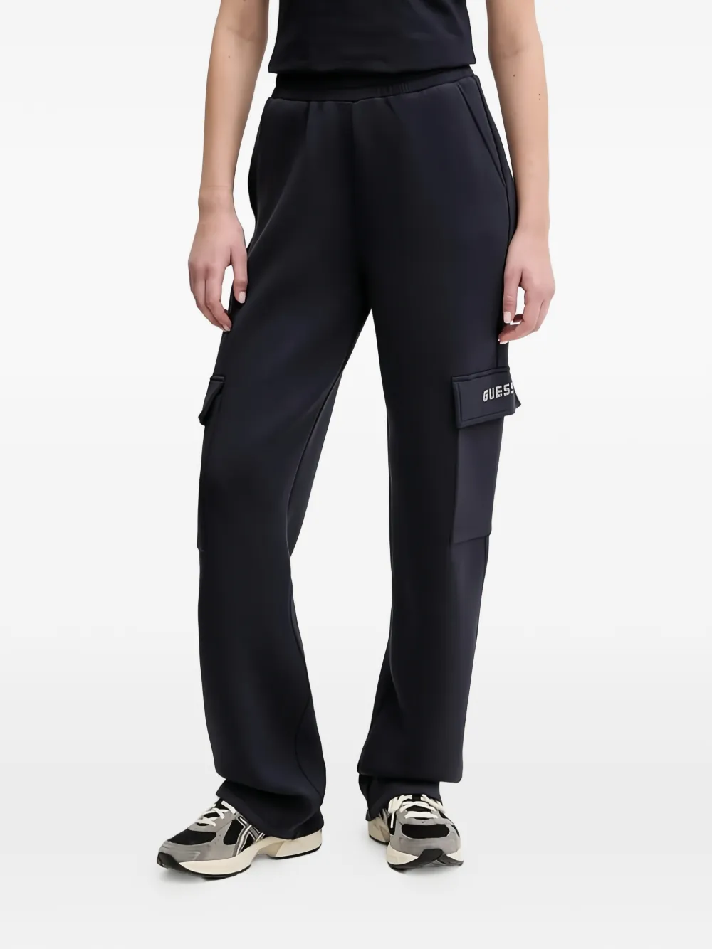 GUESS USA slash-pocket track pants - Blu