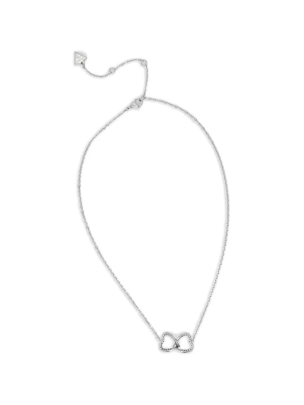 GUESS USA Collana GG Heart - Argento