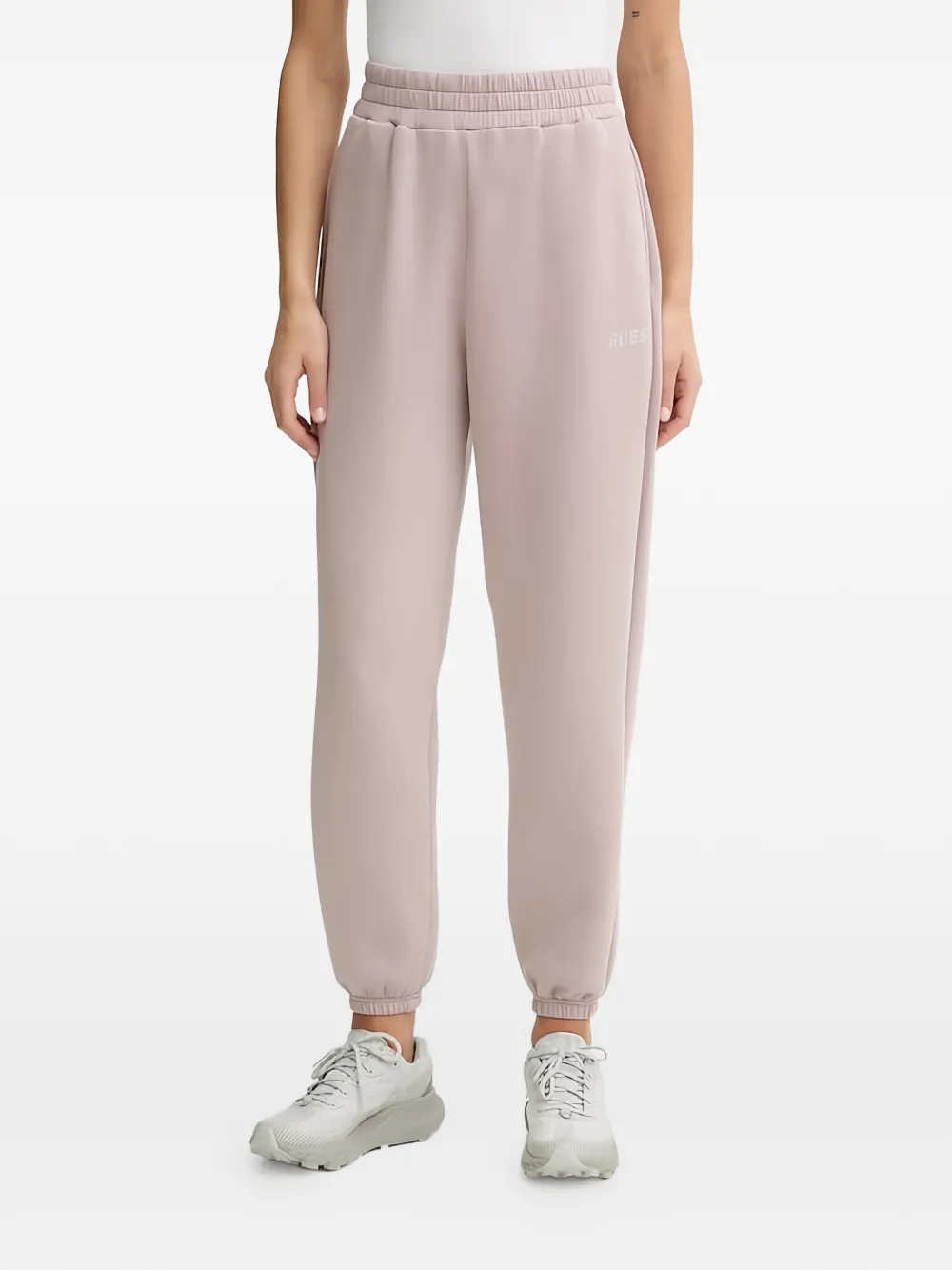 GUESS USA elasticated-waistband track pants - Rosa
