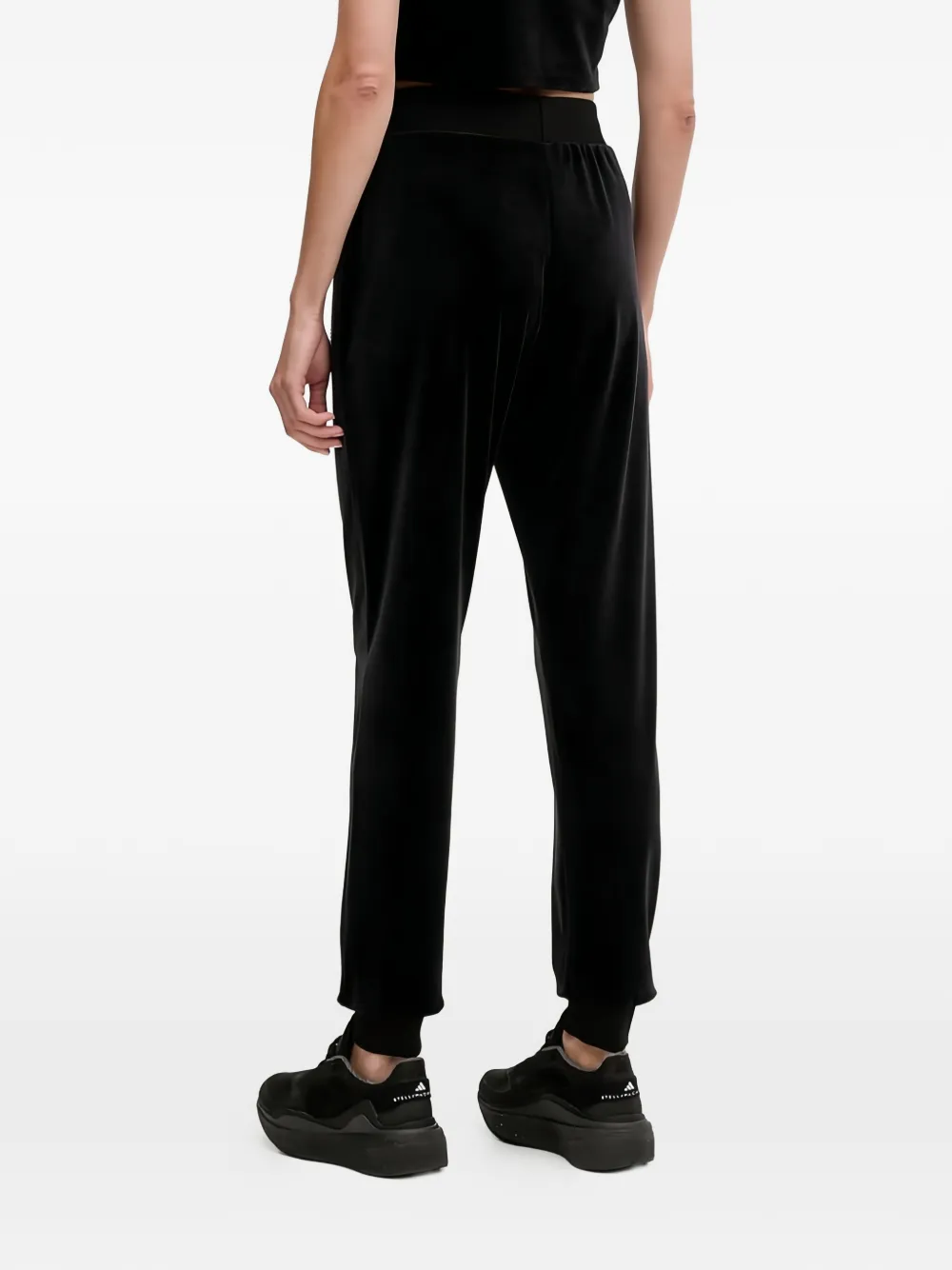 GUESS USA rhinestone straight trousers - Nero