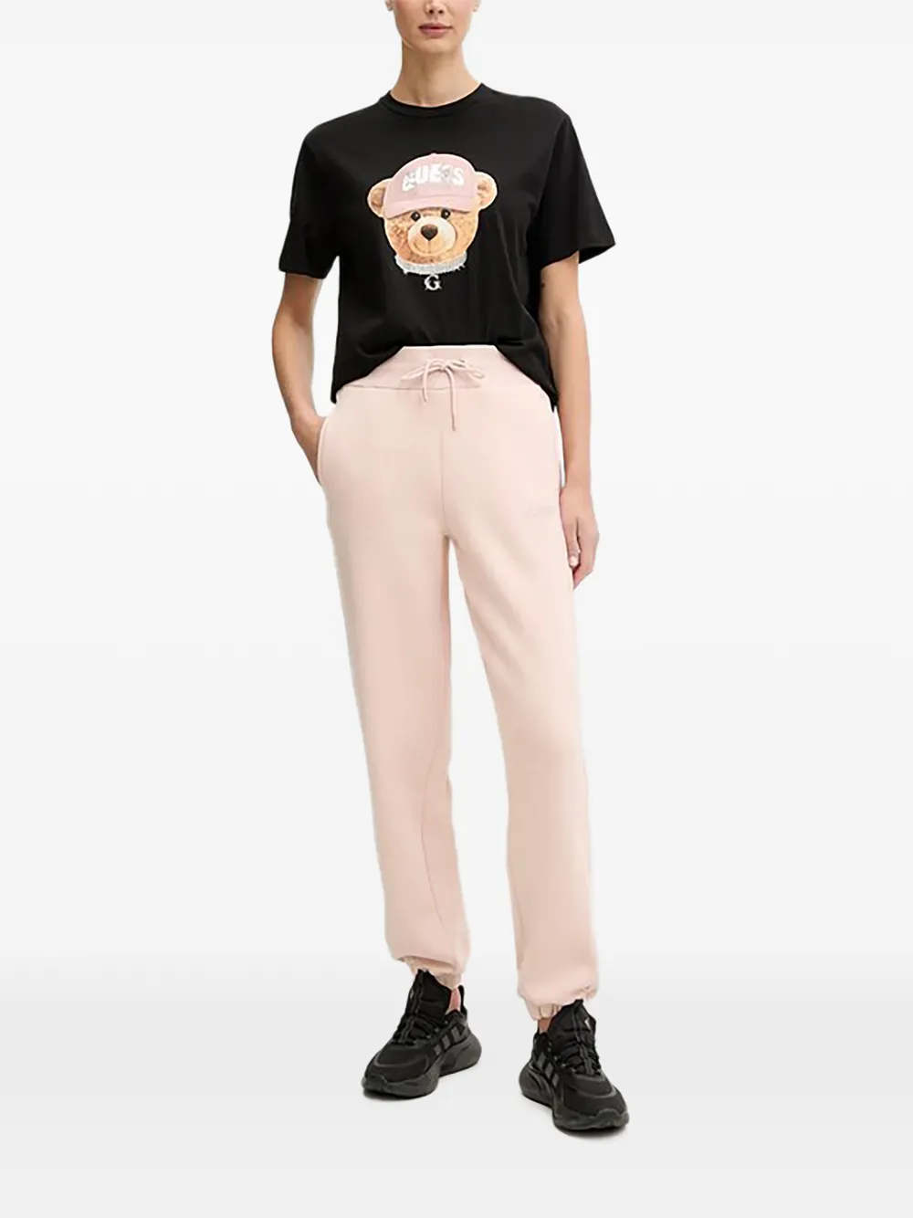 GUESS USA AELIA trainingsbroek met trekkoord Roze