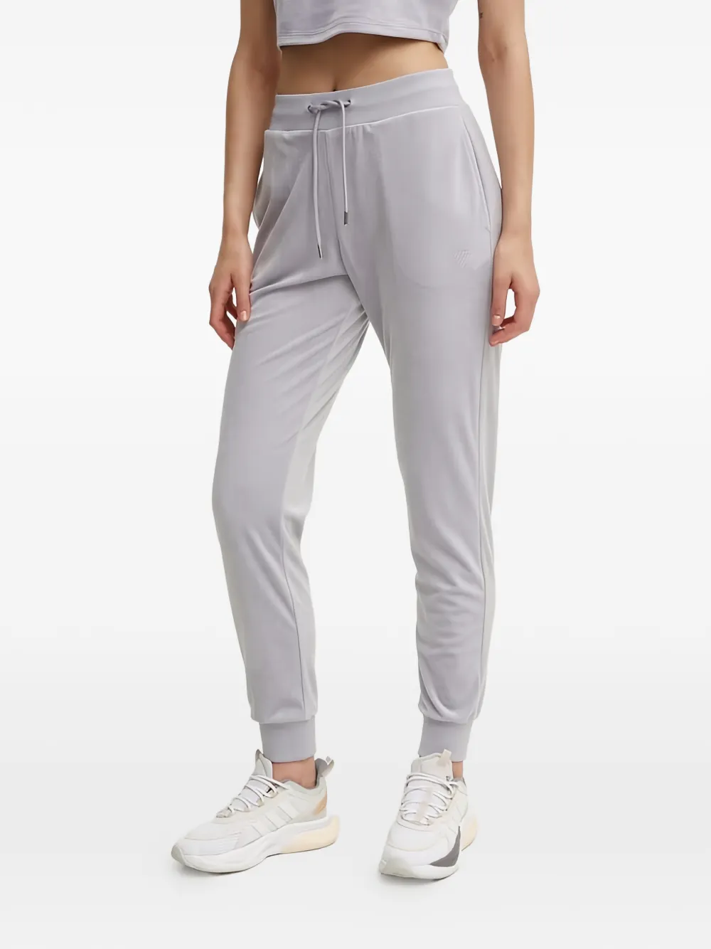 GUESS USA drawstring-detail track pants - Grigio