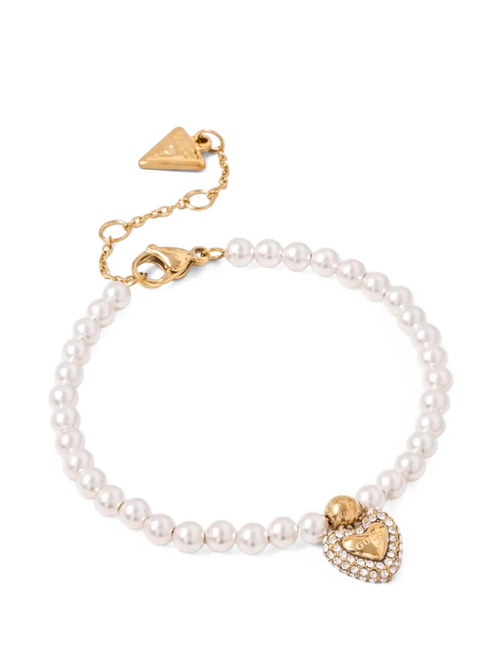 GUESS USA Bracciale con perline - Oro