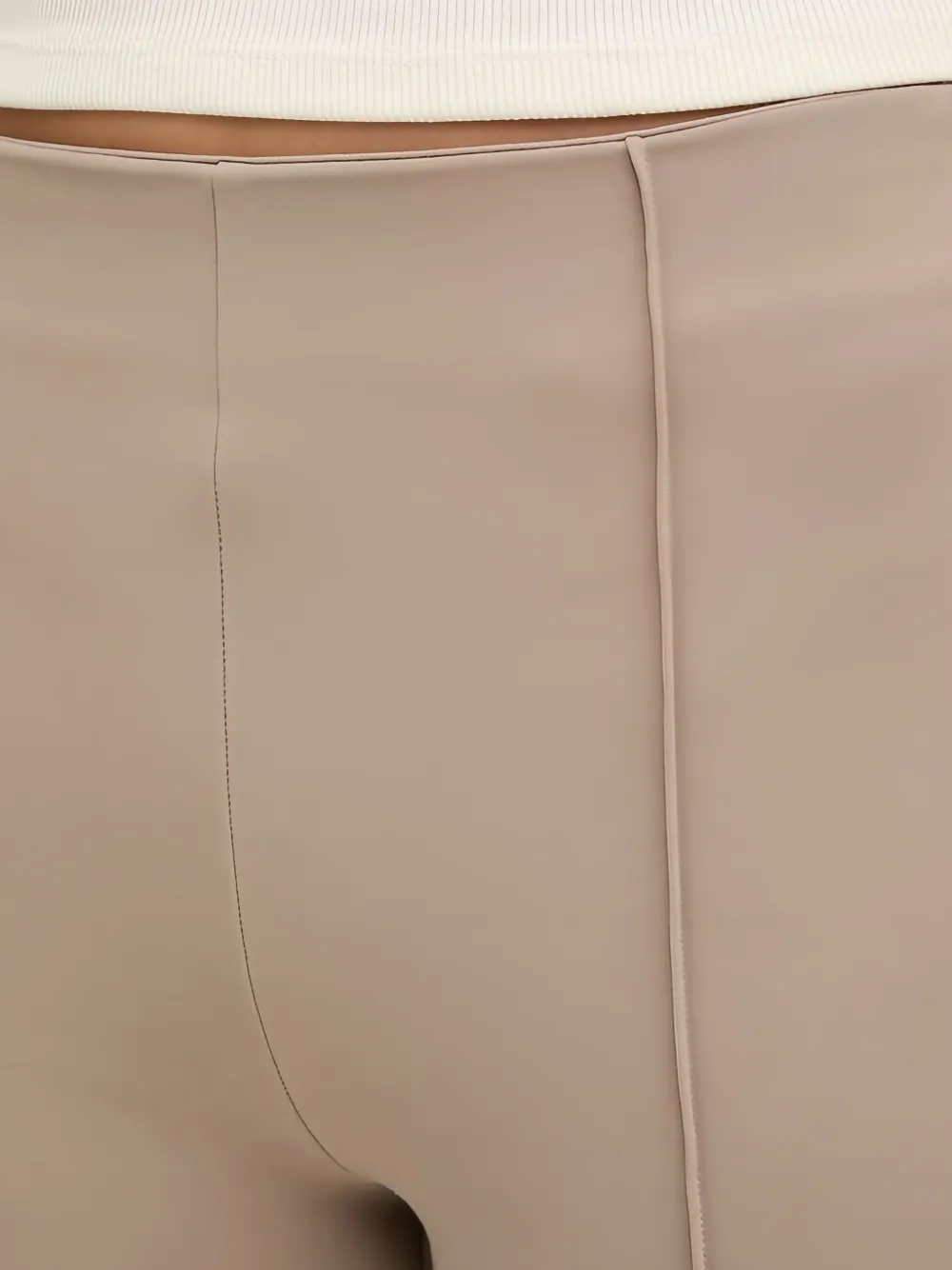 GUESS USA Broek met afwerking Beige