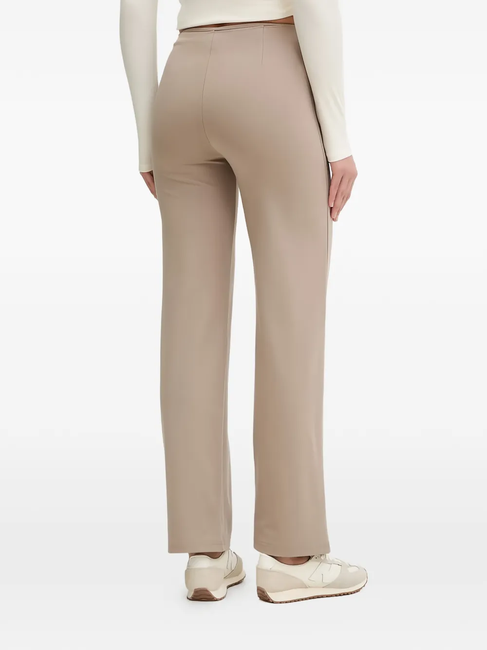 GUESS USA Broek met afwerking Beige