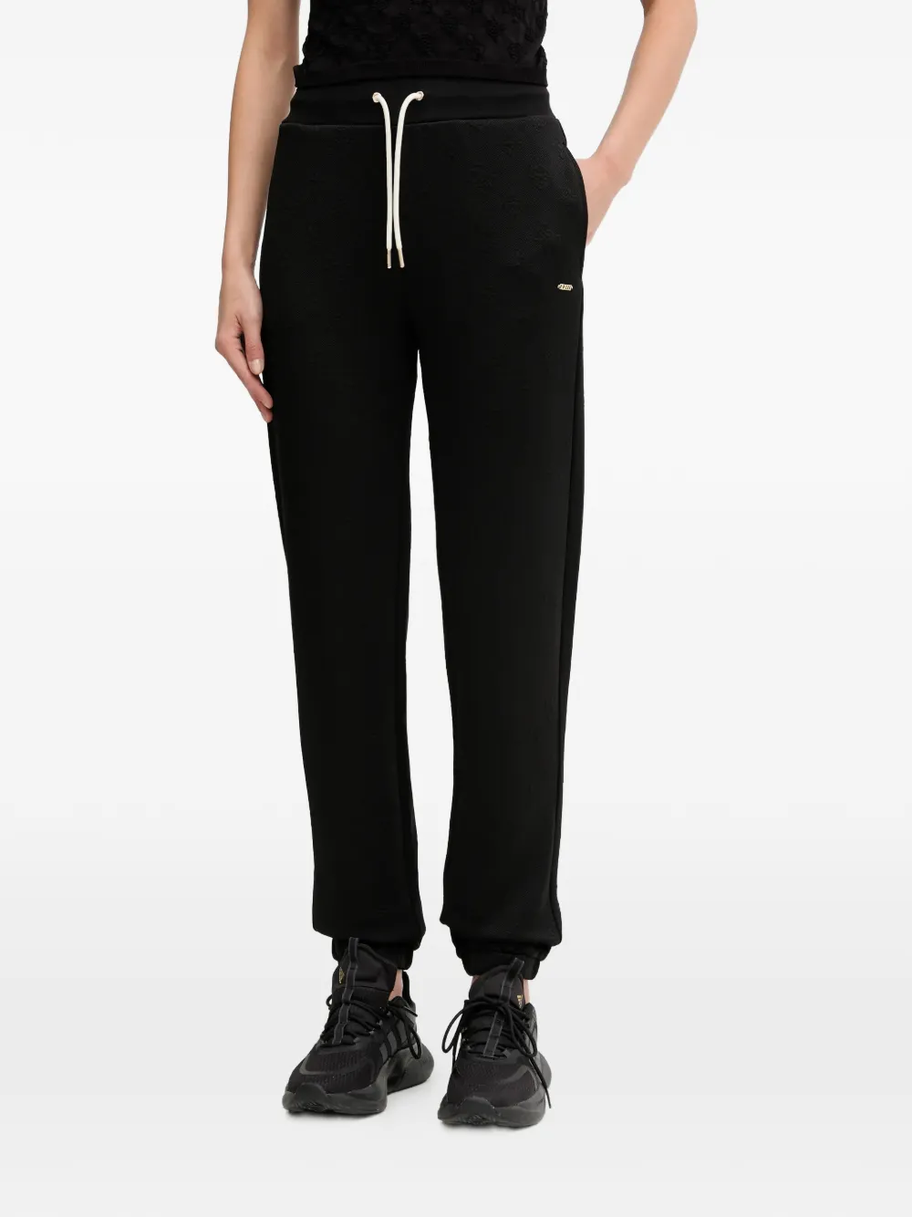 GUESS USA logo trousers - Nero
