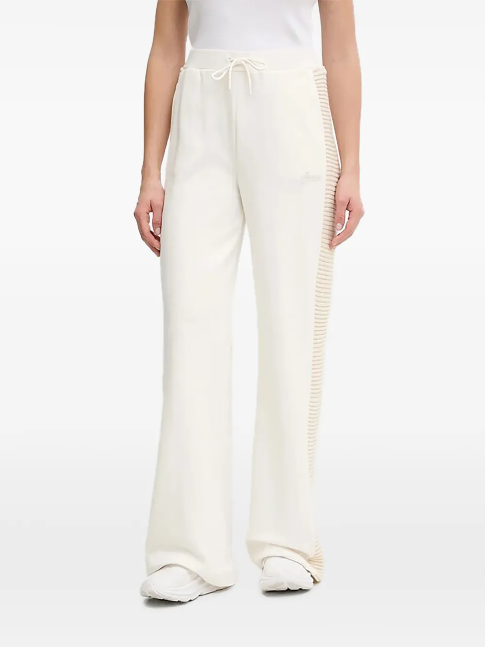 GUESS USA Dora wide-leg track pants - Bianco