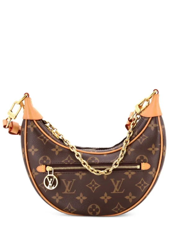 Louis Vuitton Pre-owned Loop Handbag Monogram Canvas Hobo Bag in Brown