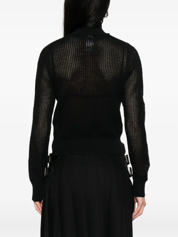Adidas three-stripes Zip Cardigan | Black | FARFETCH