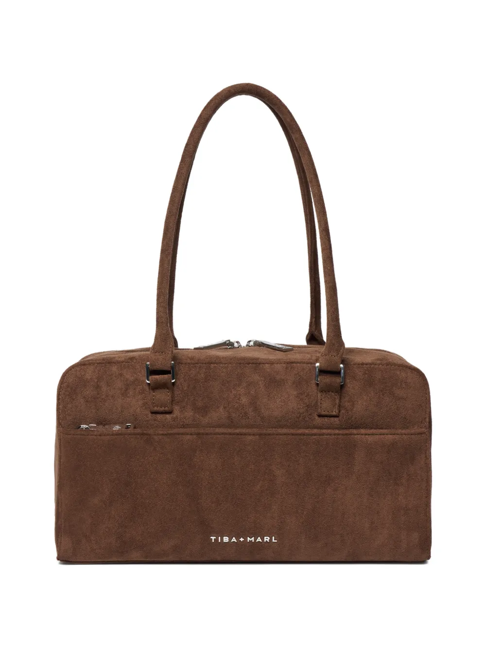Tiba + Marl Riley compact east-west changing bag - Braun