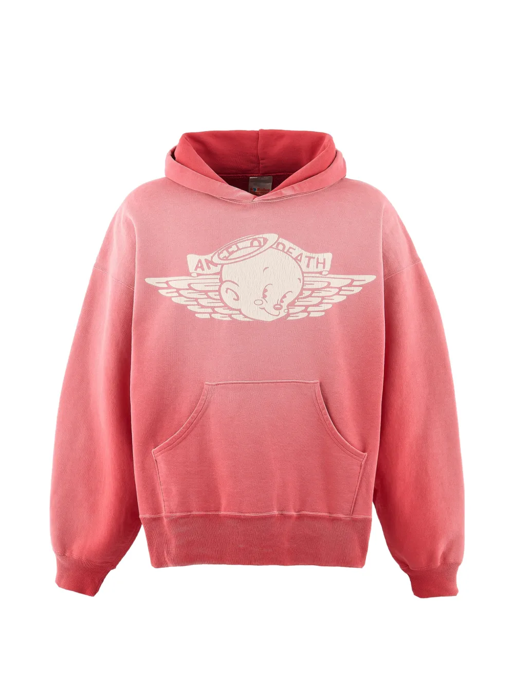 SAINT MXXXXXX hooded graphic sweater - Rosso