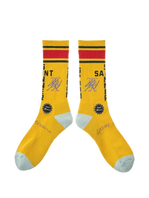 SAINT MXXXXXX x Sean Wotherspoon patterned socks