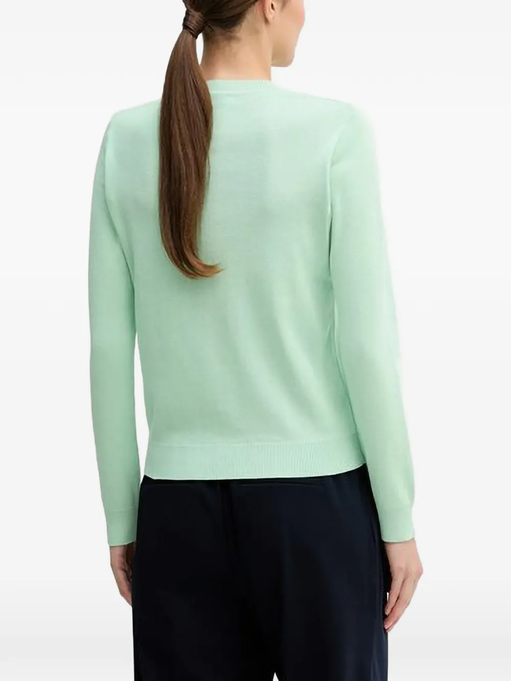 Benetton Trui met ronde hals Groen