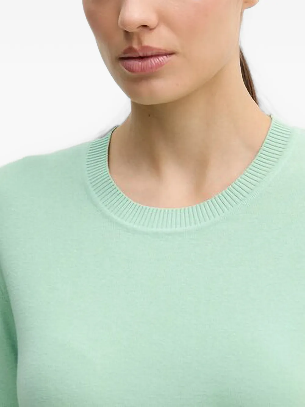 Benetton Trui met ronde hals Groen