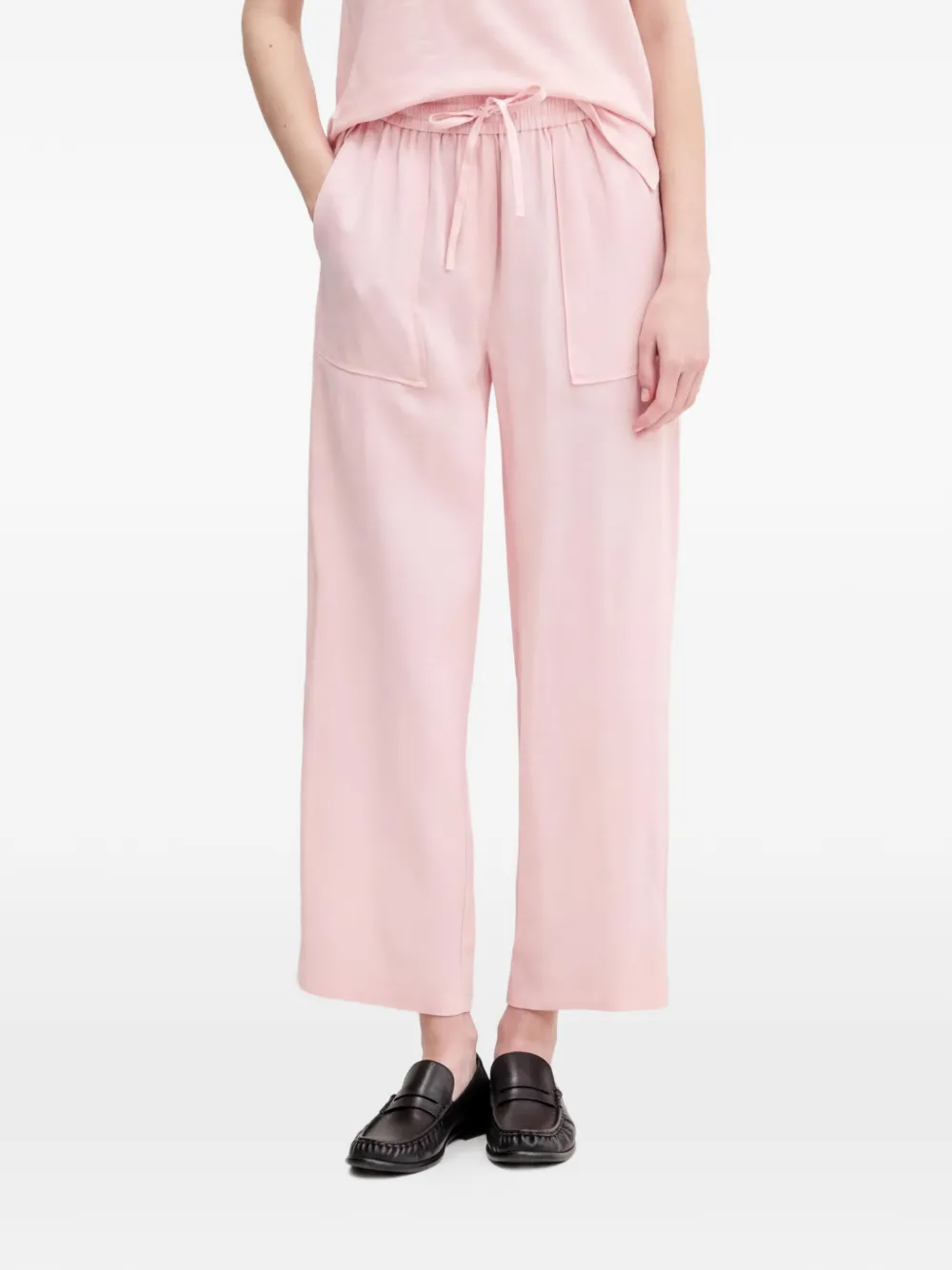 Benetton Pantaloni in lino - Rosa