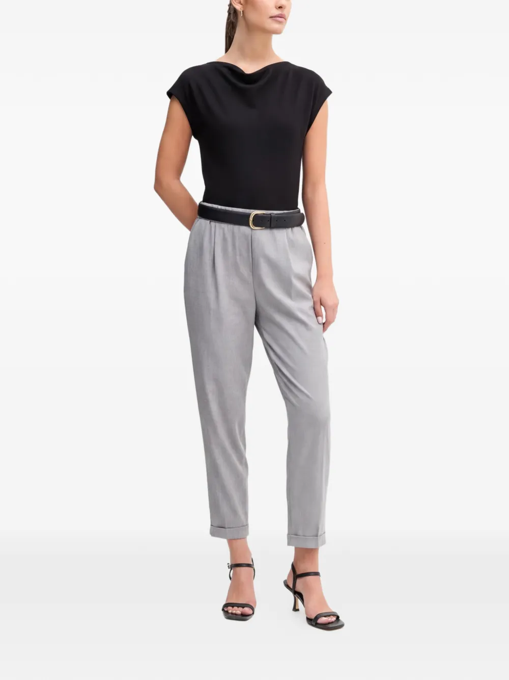 Benetton Elastische broek Grijs
