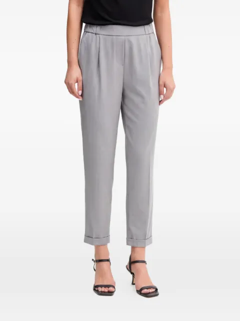 Benetton elastic-waistband trousers