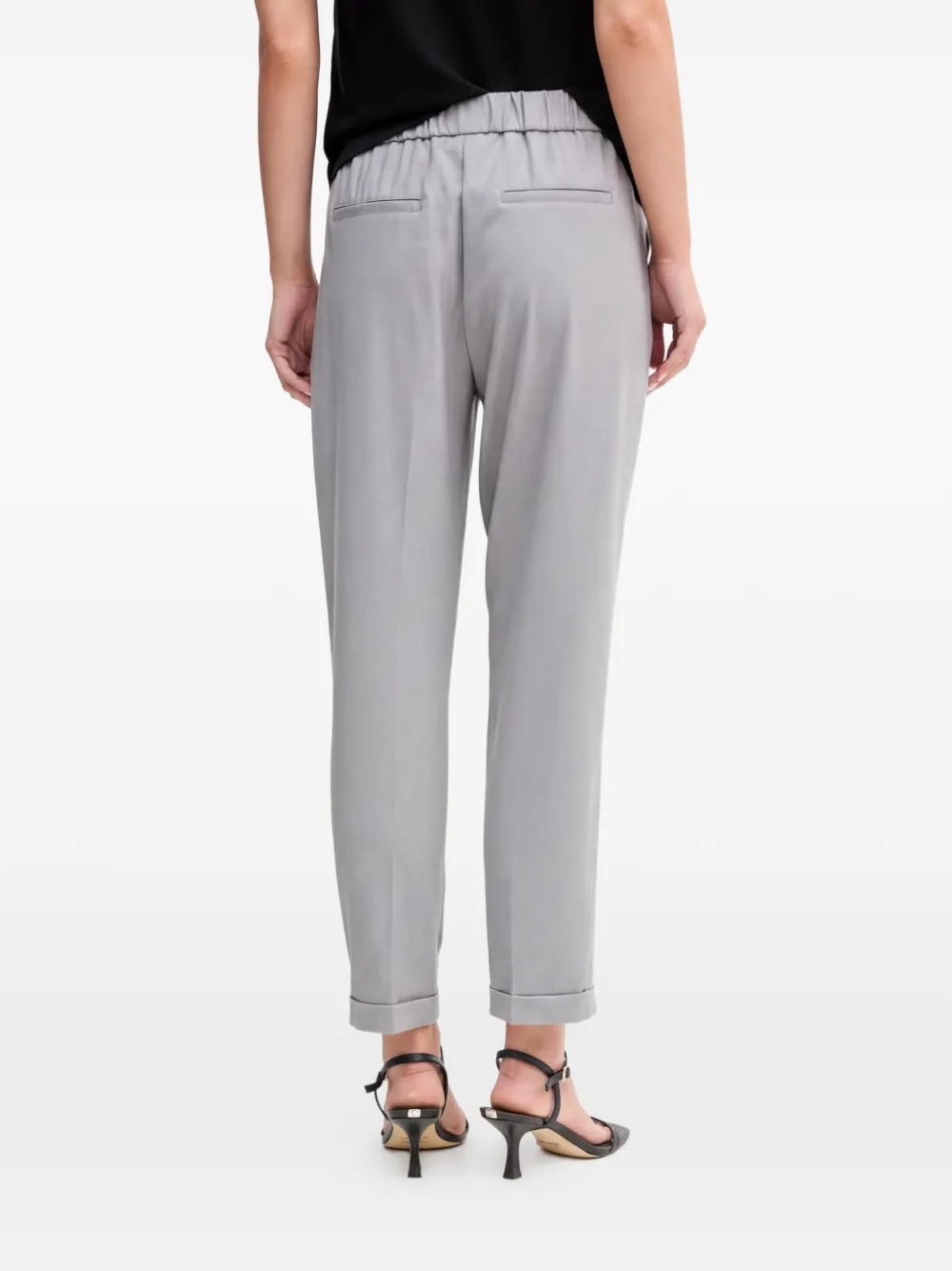 Benetton Elastische broek Grijs