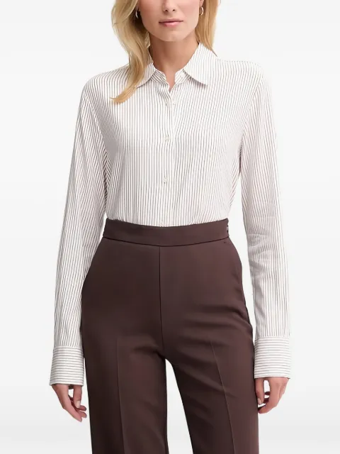 Benetton striped button-up shirt