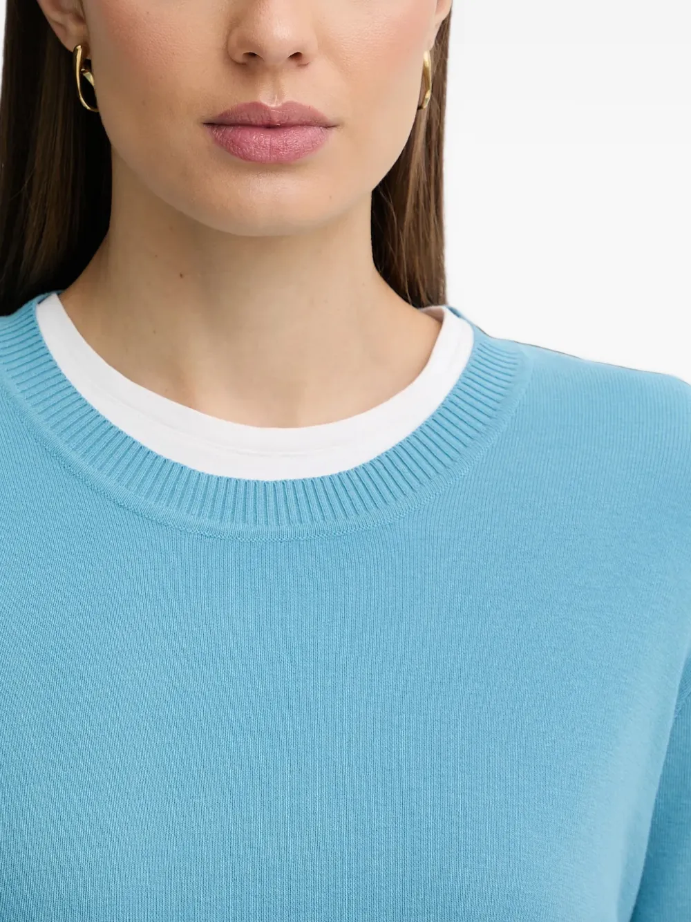 Benetton crew-neck sweater - Blu