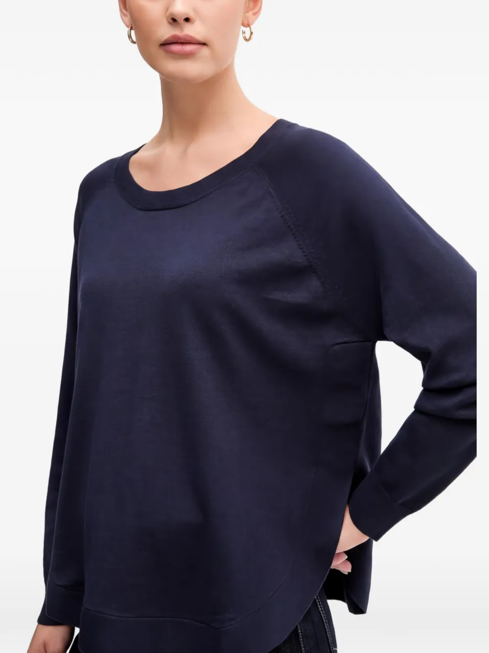Benetton Raglan sweater Blauw