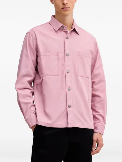 Benetton buttoned chest-pockets shirt