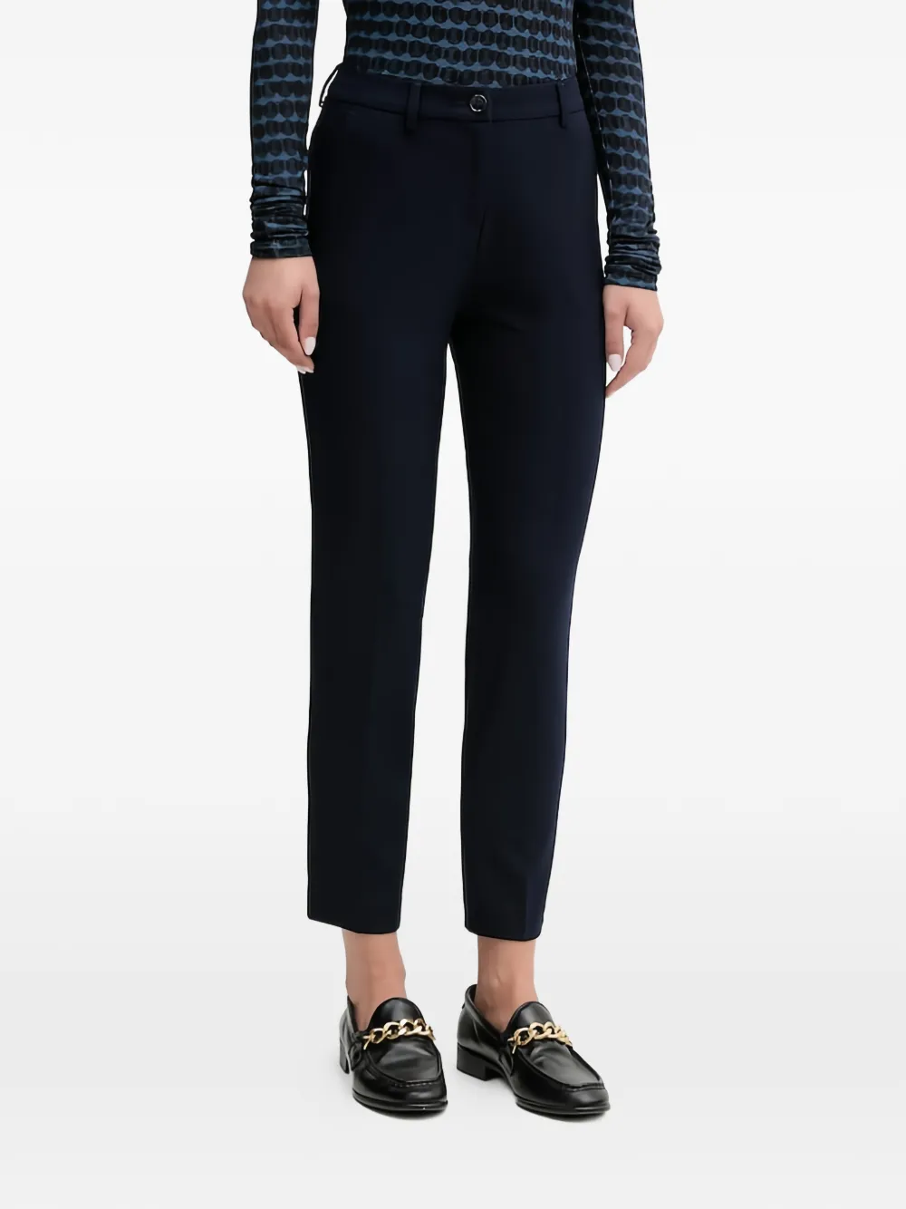 Benetton button trousers - Blu