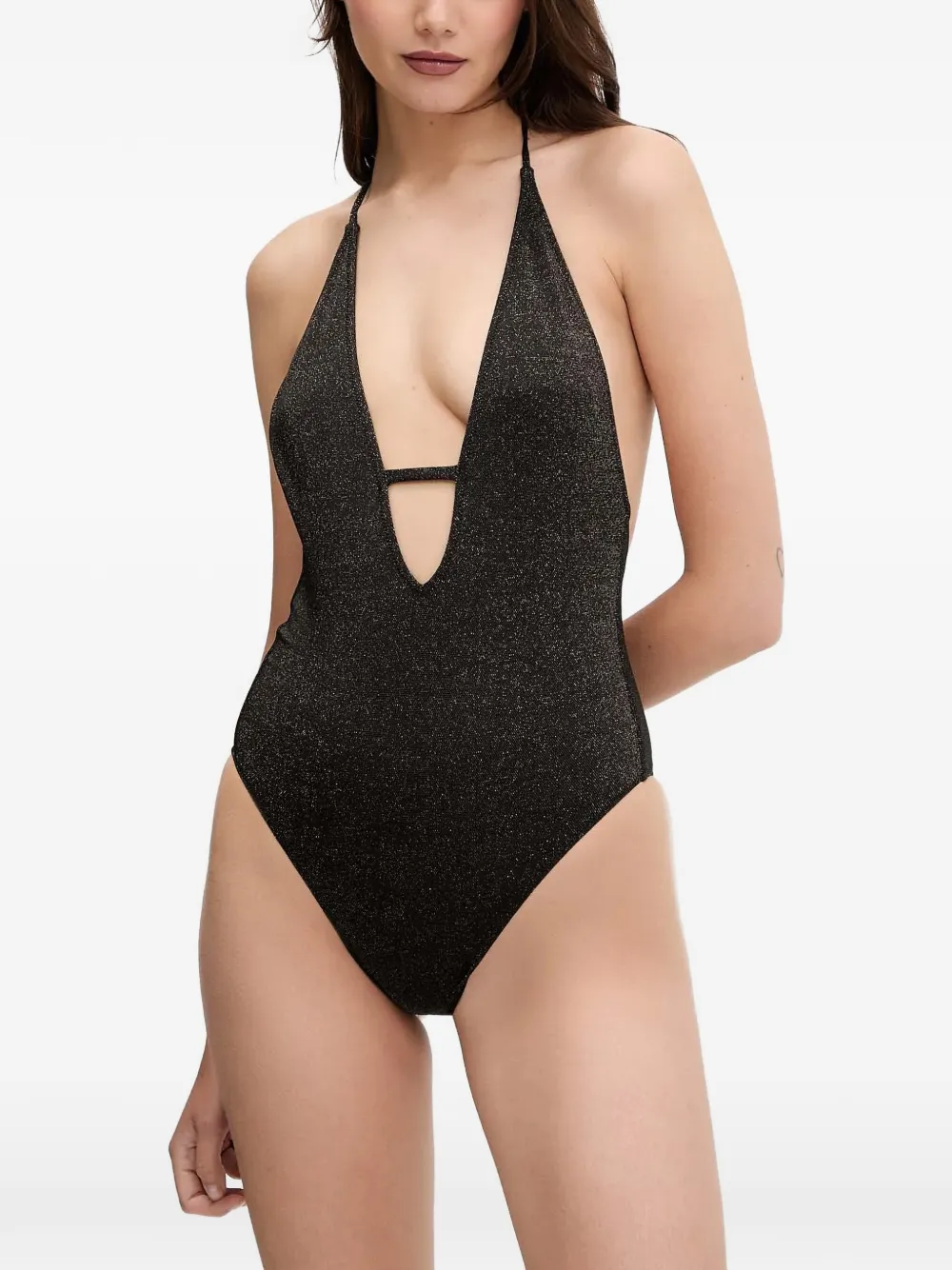 Benetton maillot de bain à dos-nu - Noir Benetton maillot de bain à dos-nu - Noir