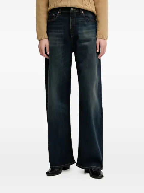 Benetton patch-pocket jeans