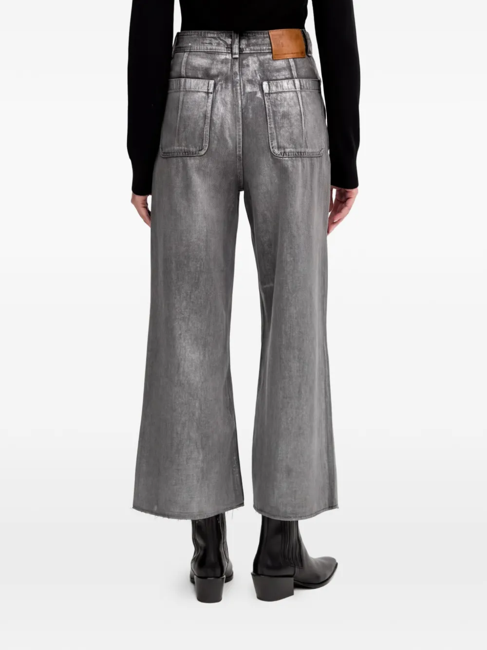  Benetton Vaqueros Laminados - Gris 