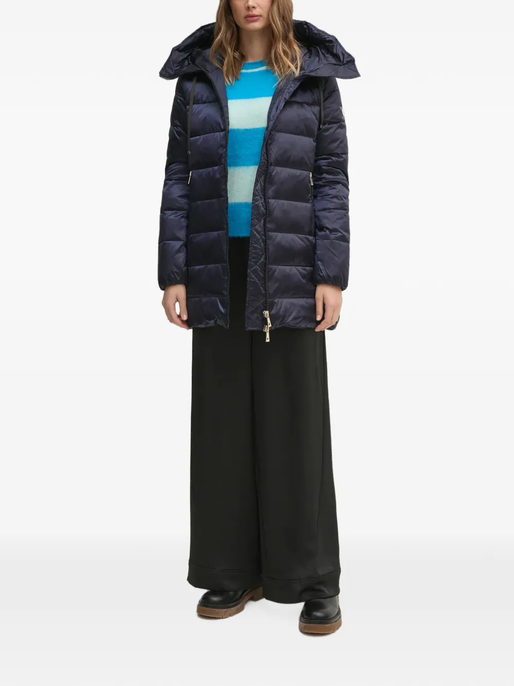 Benetton Gestreepte trui Blauw