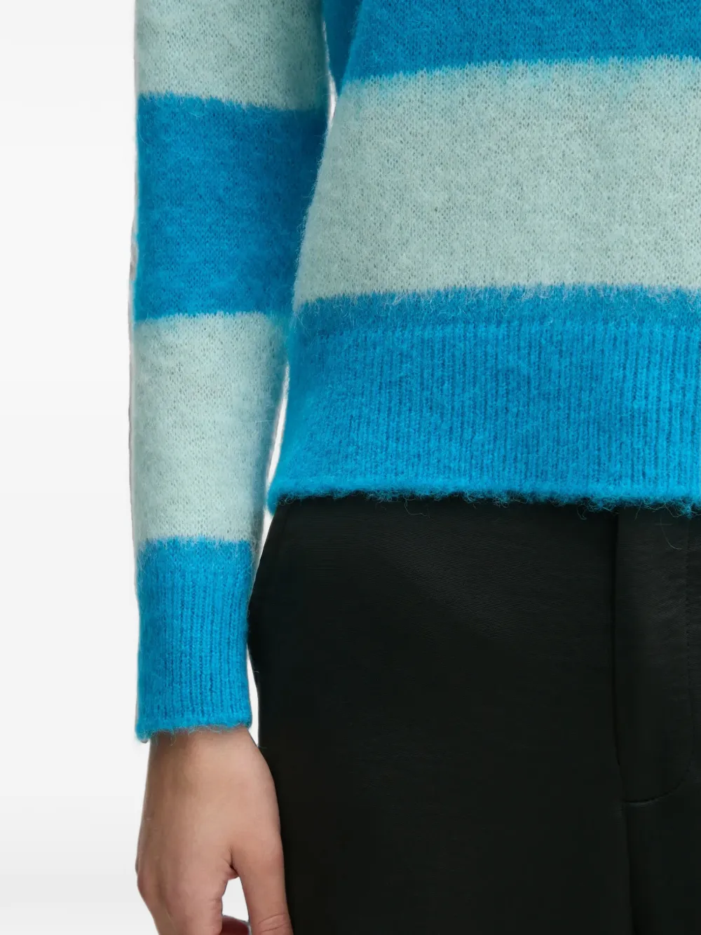 Benetton Gestreepte trui Blauw