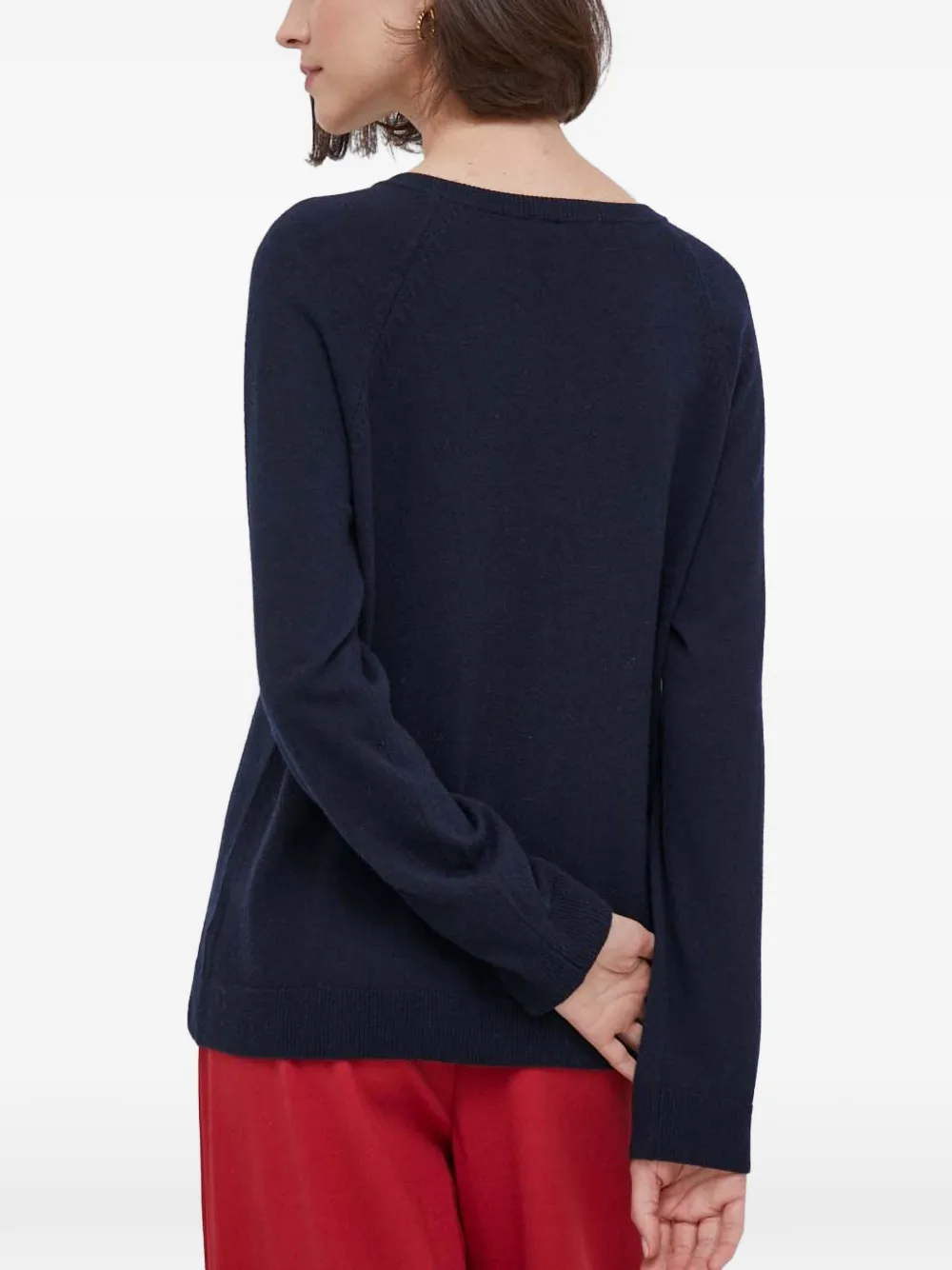 Benetton Trui met raglanmouwen Blauw