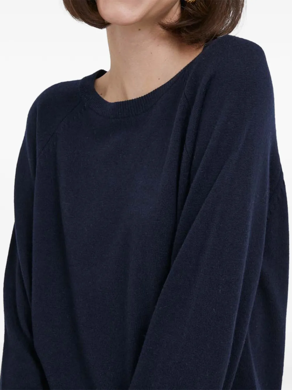 Benetton Trui met raglanmouwen Blauw