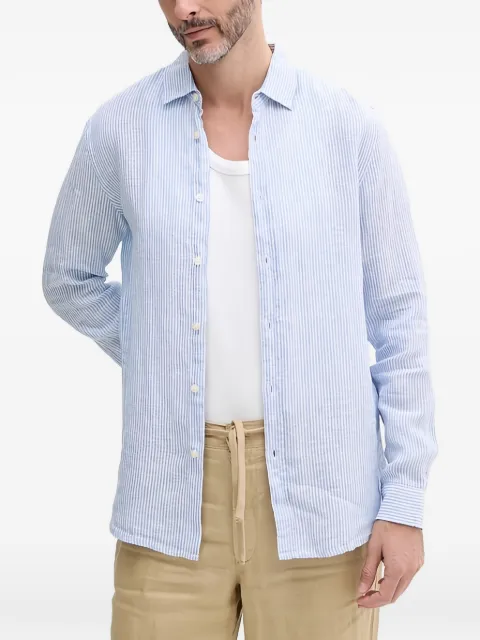 Benetton striped long-sleeve shirt