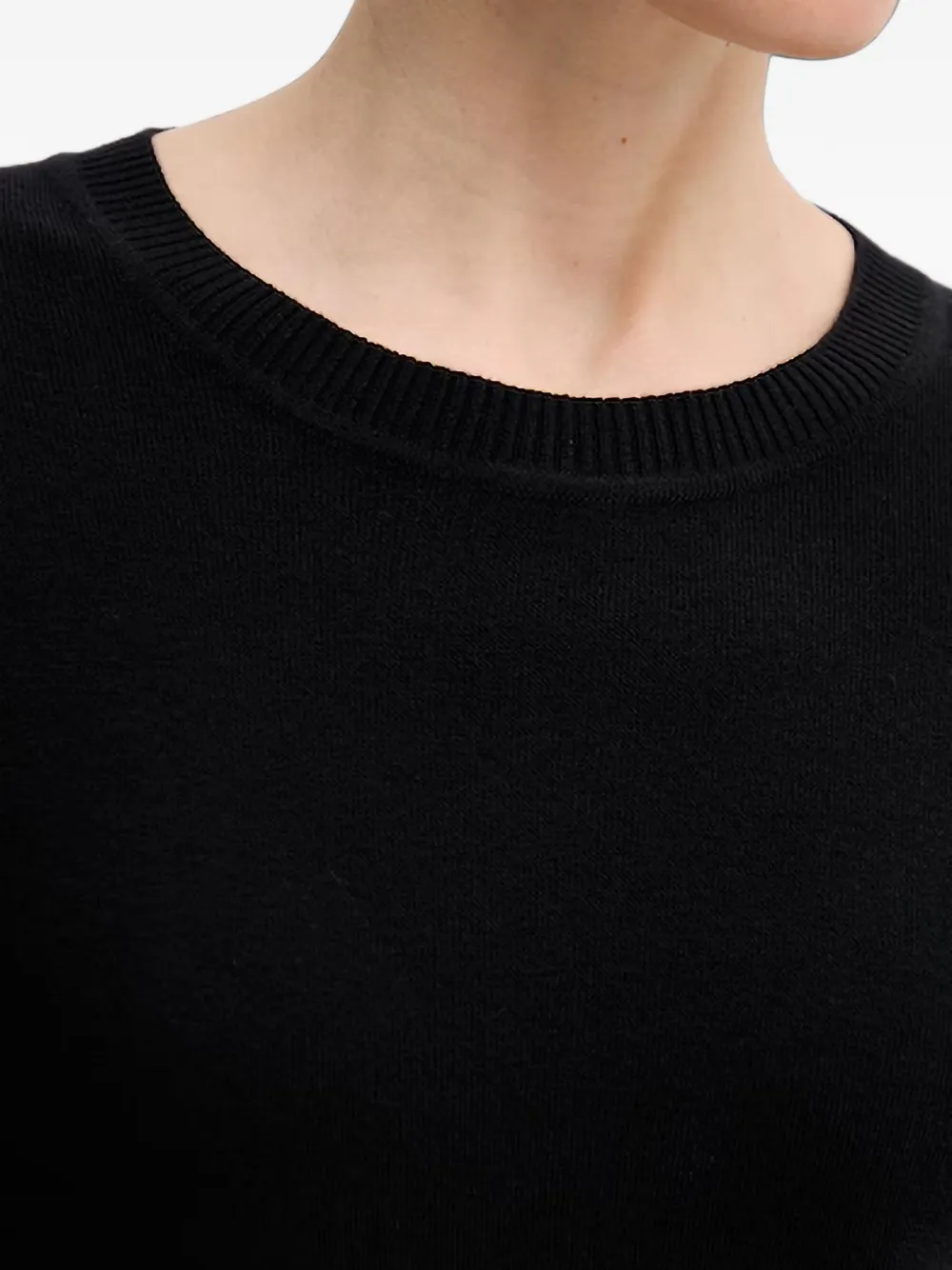 Benetton crew-neck sweater Zwart