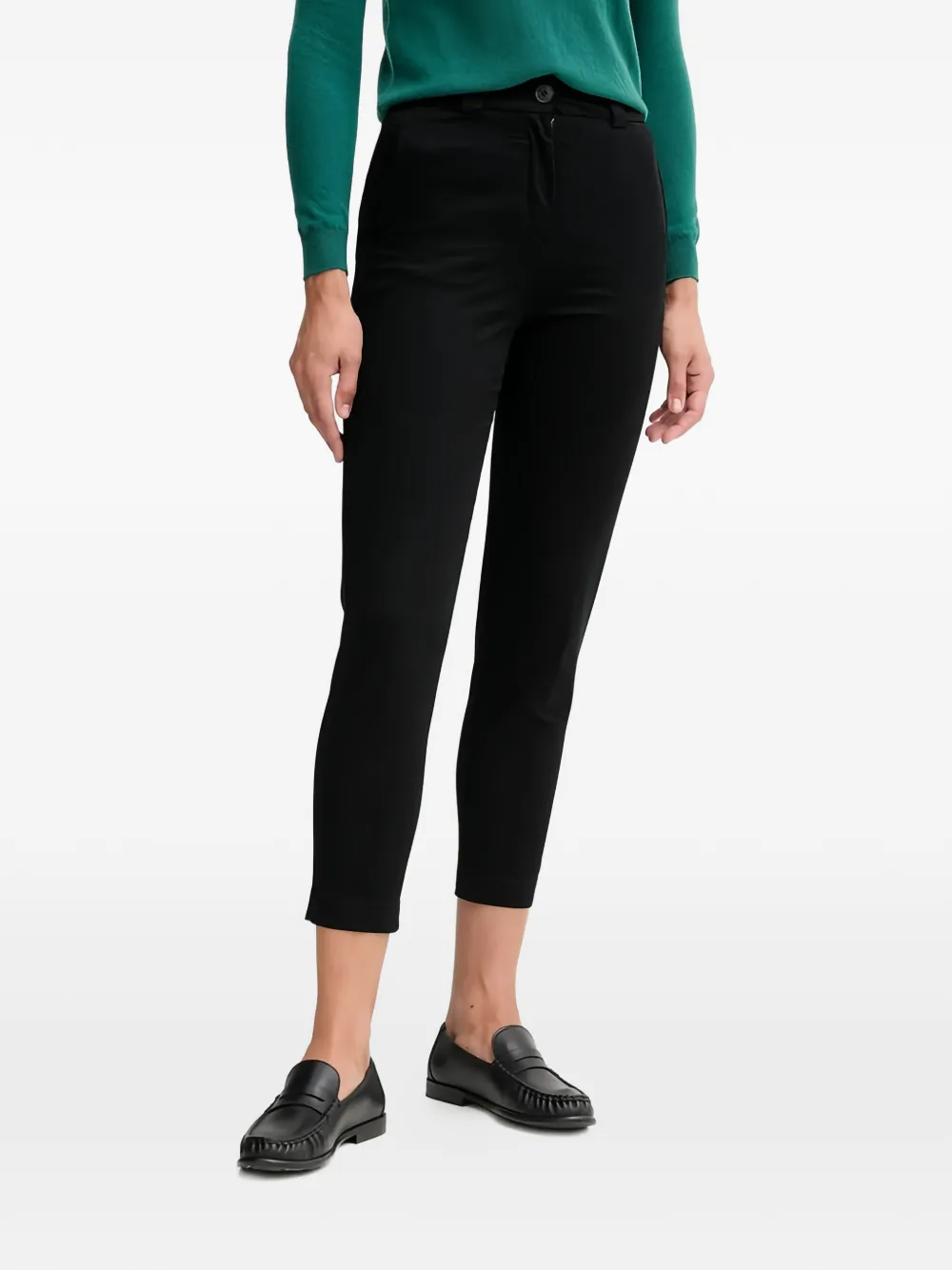 Benetton button trousers - Nero